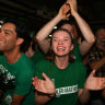 Queensland Greens supporters were overjoyed on election night.