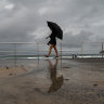 Wet weather in Sydney. 