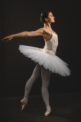 Australian Ballet dancer Valerie Tereshchenko as Odette, the ‘white swan’.
