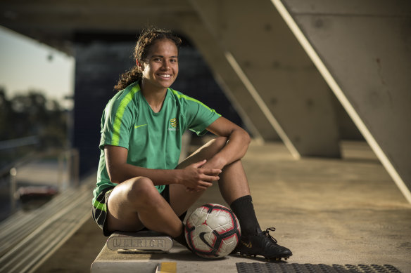 Mary Fowler was the youngest player at last year's World Cup.