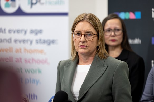Jacinta Allan’s personal staff decide who will speak at government events.