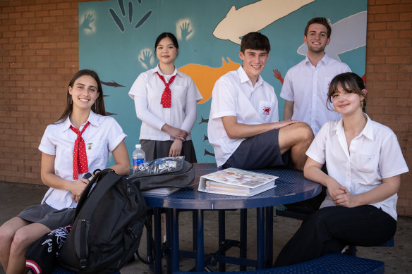 Students of Menai High are rarely recognised but achieve strongly across the cohort.