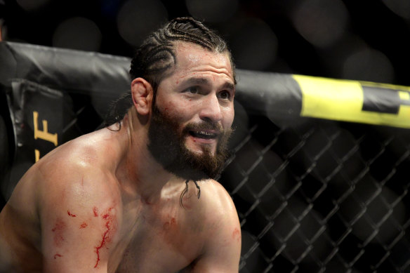 Not waiting forever: Jorge Masvidal.