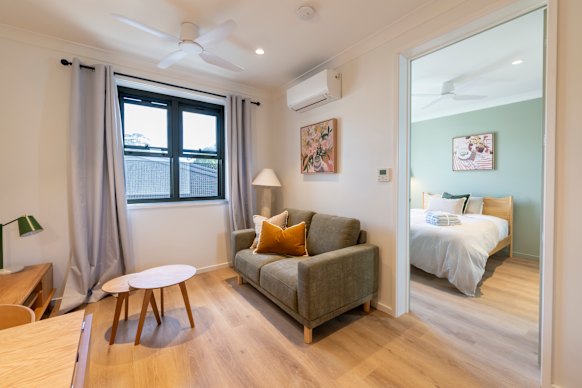 A community-run women's shelter in the Sydney suburb of Revesby is one of eight shelters in NSW. The organization aims to expand into Melbourne.