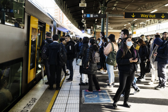 Sydney’s rail services will be slashed on Wednesday due to the industrial dispute.