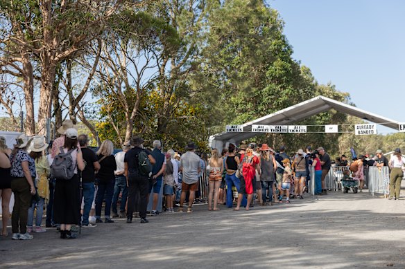 The punters who helped make Bluesfest a success.