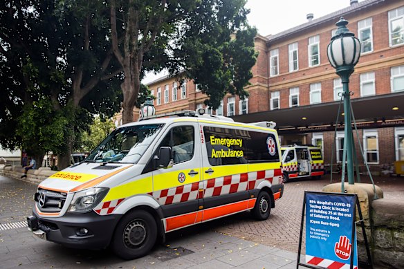 The hospital where Ross Gittins was operated on. 