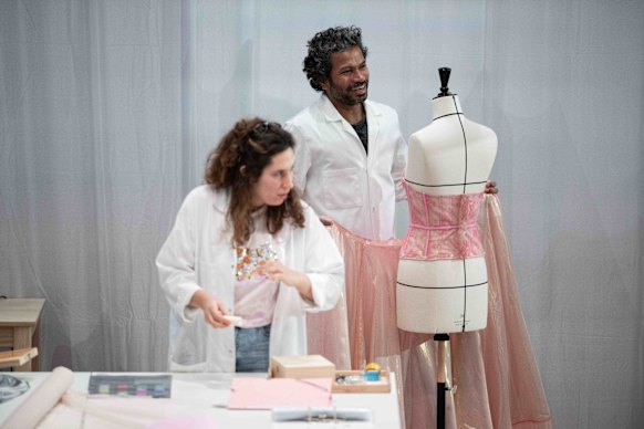 Performers in the Sydney Festival show LACRIMA.