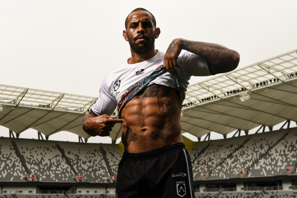 Josh Addo-Carr won’t let racist abuse slide.