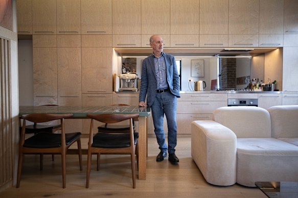 Architect Ed Lippmann transformed a small unit for his son in Darlinghurst. 