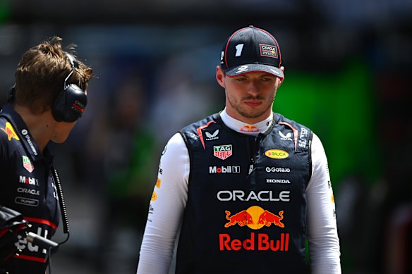 Red Bull star and four-time reigning world champion Max Verstappen.