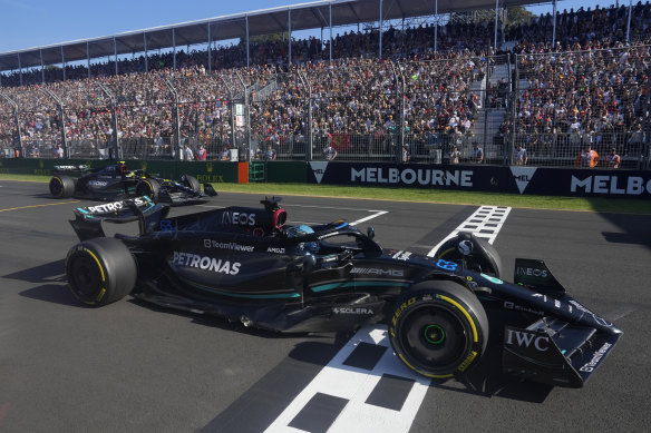 This year’s Formula 1 grand prix attracted a record crowd.