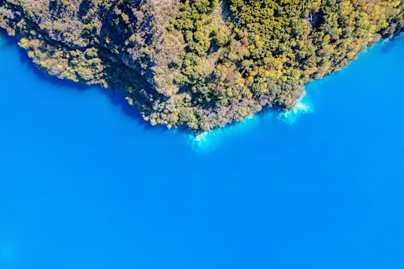 Little Blue Lake, a natural, water-filled sinkhole in Mount Gambier, South Australia – one of our overlooked destinations, according to reader Michelle Stankiewicz.