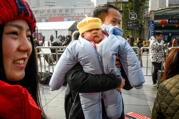 China says its population has fallen by more than two million, reaching 1.41 billion in 2023, as births continue to decline.