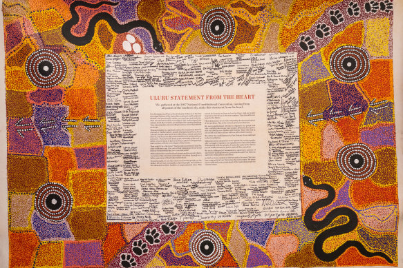 The Uluru Statement from the Heart.