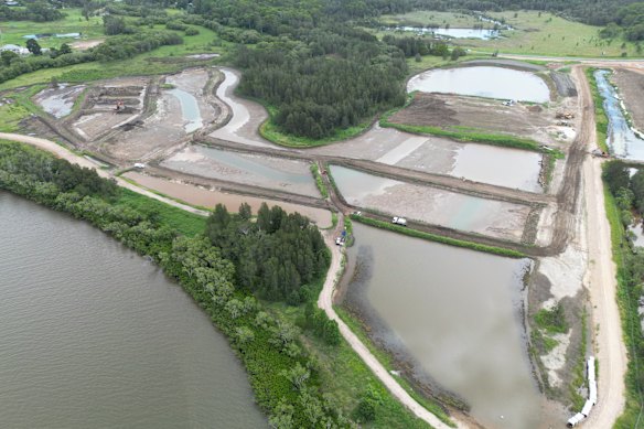 The Southern Redland Bay Wastewater Treatment Plant.