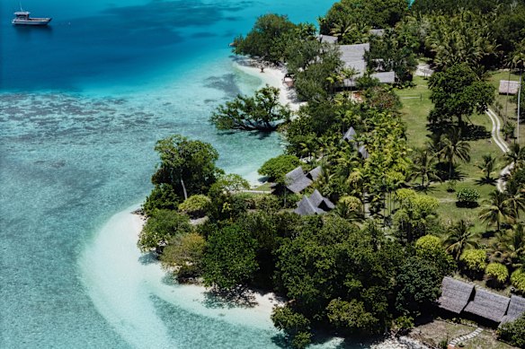 Después del terremoto, Ratua Private Island Resort ha renovado habitaciones y restaurantes. 