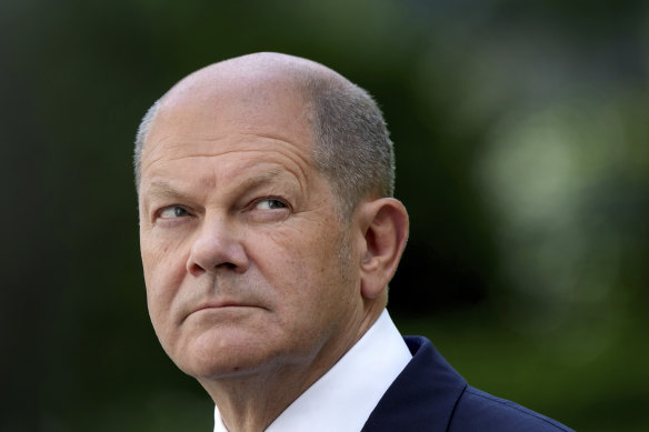 German Chancellor Olaf Scholz later said that he was “disgusted by the outrageous remarks” made by Palestinian President Mahmoud Abbas in Berlin.