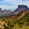 The Chisos Mountains, Big Bend National Park.