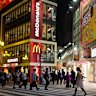 McDonald’s in Tokyo’s Shinjuku district, where there are plenty of other places to eat.