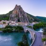 Sisteron and the Durance River