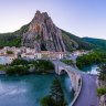 Sisteron and the Durance River