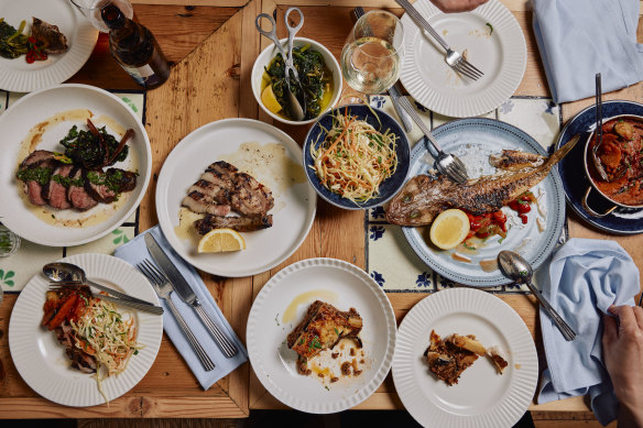 Taverna’s menu pays homage to the Greek heritage of co-owner Angie Giannakodakis.
