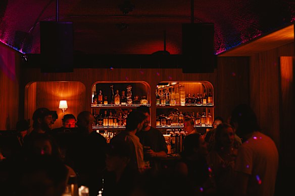 Nightbird nests at the back of the Godby Hotel.