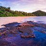 Drawaqa Island in the Yasawa Islands of Fiji.
