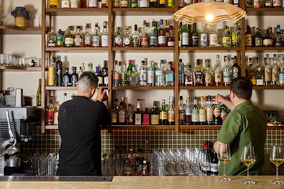 Carlton North’s Bar Bellamy shook things up this winter with its seasonal spin on the Appletini.