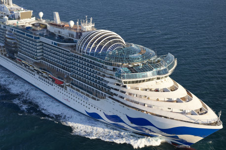 Sun Princess, the “next-level Love Boat”.