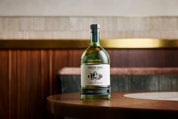 Saint Peter x Archie Rose gin. 