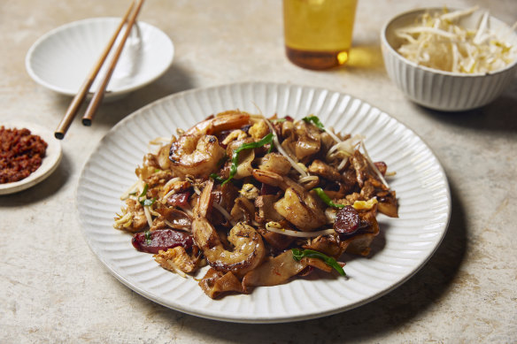 Adam Liaw’s char kwai teow.