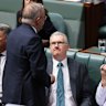 Prime Minister Anthony Albanese and Home Affairs Minister Tony Burke on Tuesday.