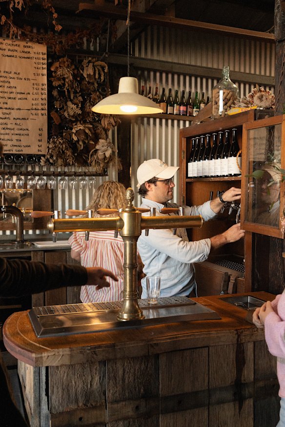 The joint taproom is shared by Mountain Culture and Wildflower.