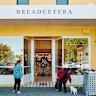 Outside Malvern’s new bakery, Breadcetera.