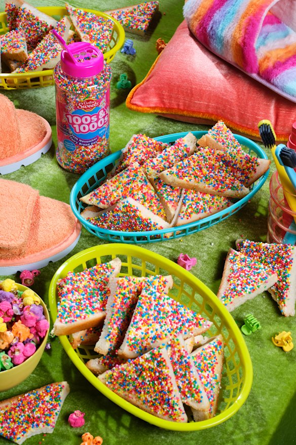 Fairy bread has inspired a variety of desserts.