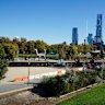 Birrarung Marr opened in 2002 and was the last Yarra-side park to open in Melbourne before the opening of Seafarers Park.