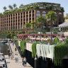 Render of the proposed development at Howard Smith Wharves submitted to Brisbane City Council 23/09/2024.