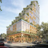 Render of Model’s plans for 276-286 Johnston Street, Abbotsford, next to Victoria Park station.