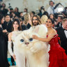 Not quite Karl: The Met Gala plays it silly and safe