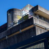 Trespassers have often been spotted on the roof of the abandoned court building.