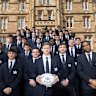 Jack Hamilton and the Oxford men’s rugby team.
