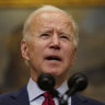 US President Joe Biden: less trusted on China.