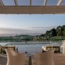 Four-bedroom villa, pool deck view.
