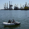 Russia ‘ready to set up corridor’ for Ukrainian food ships - with conditions