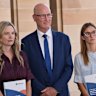 Principal Assistant Ombudsman Alison Cameron, Ombudsman Western Australia Bevan Warner, and Review Director Justine Vassilios.