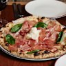 The San Daniele pizza tops out with 24-month-aged prosciutto at Pizzateca Lupo in South Melbourne.