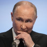 Influential but also more desperate: Russian President Vladimir Putin.