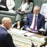 Opposition Leader Peter Dutton and Prime Minister Anthony Albanese during question time.